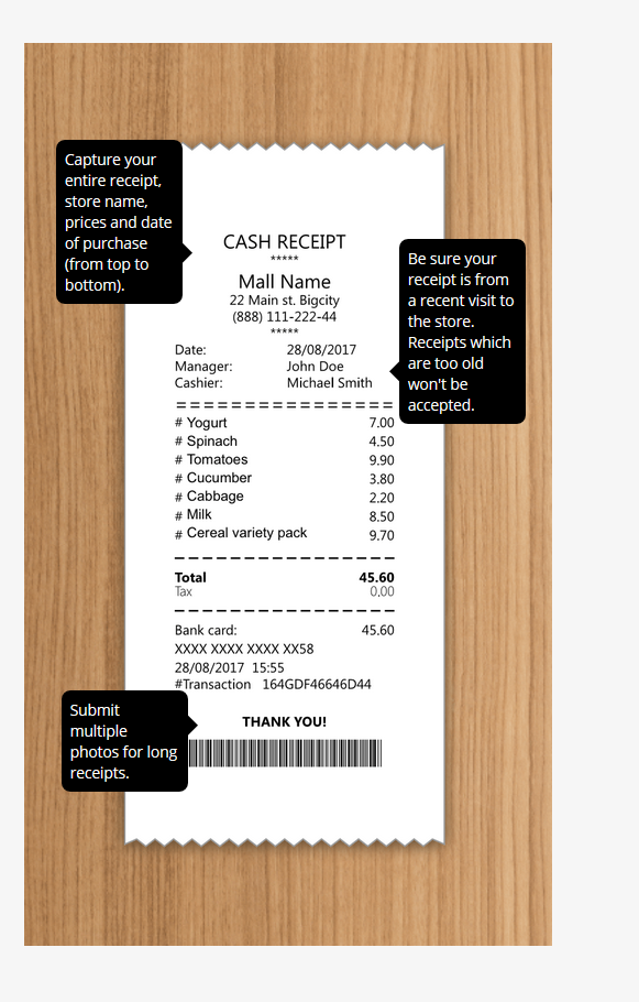 scan receipts app money back